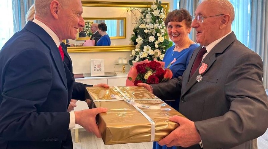 Nowy Dwór Gd. Złote Gody Państwa Kozłowskich!04