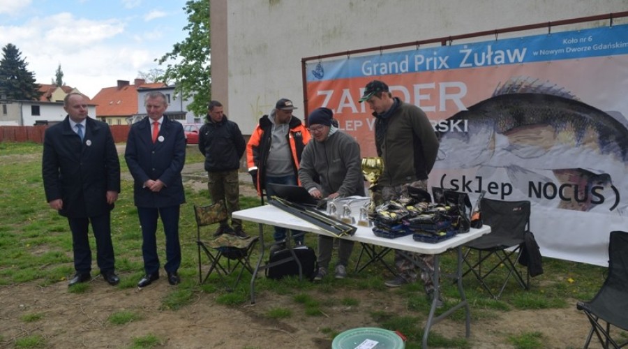 zawody wędkarski II grand prix żuław45