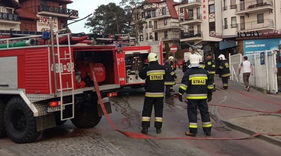 pożar krynica morska 5