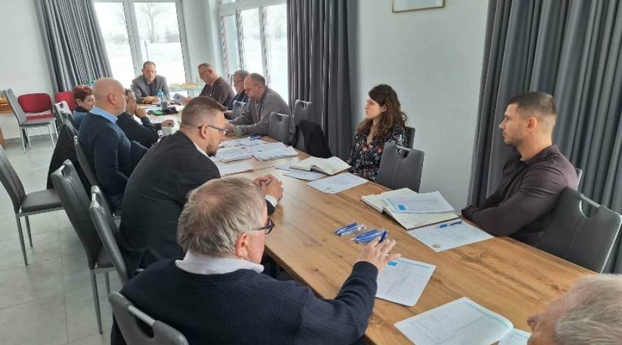 Nowy Dwór Gdański posiedzenie Ludowe Zespoły Sportowe