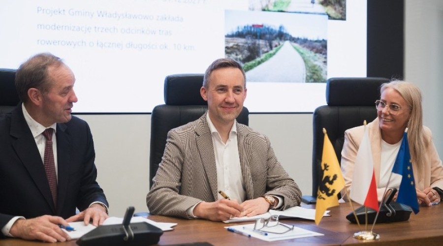 Stegna z nową trasą rowerową. (5)