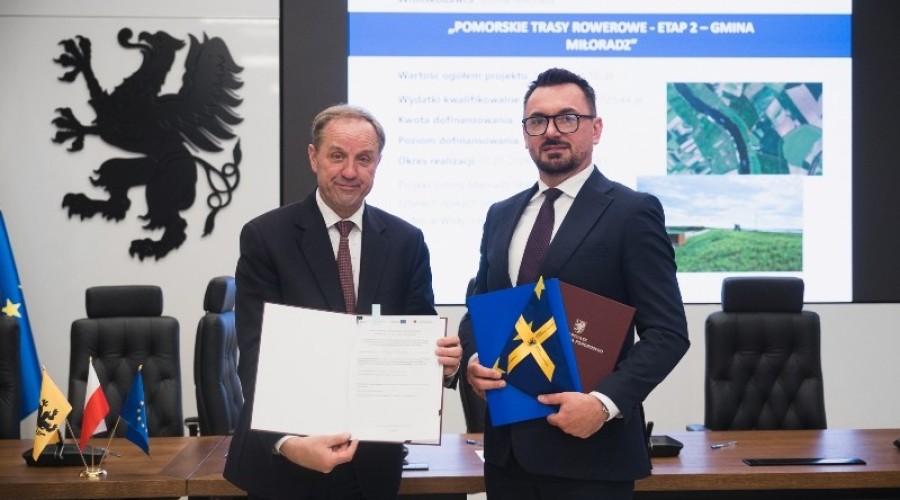 Stegna z nową trasą rowerową. (7)