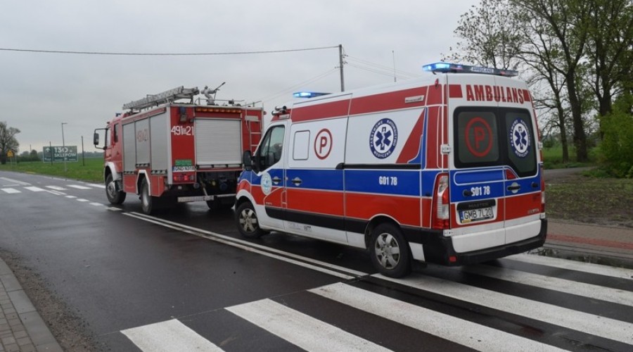 potrącenie rowerzysty na starej siódemce (4)