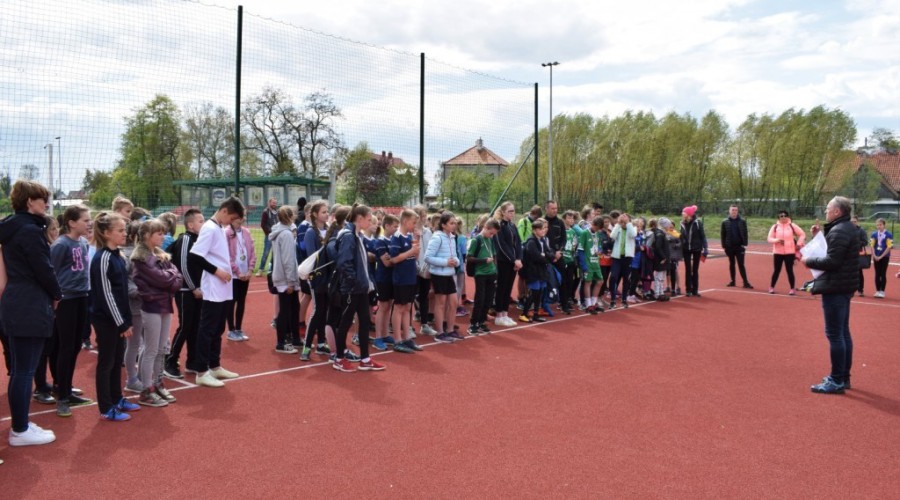 Nowy Dwór Gdański. Zawody lekkoatletyczne w czwórboju (1)