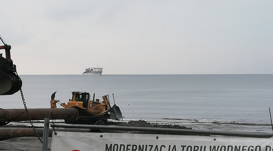Refulacja na plaży w Sztutowie (2)