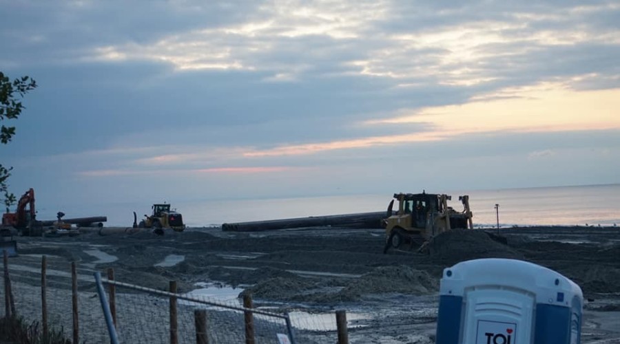 Refulacja na plaży w Sztutowie (6)