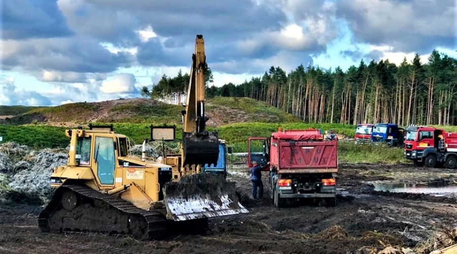 Przekop Mierzei Wiślanej prace