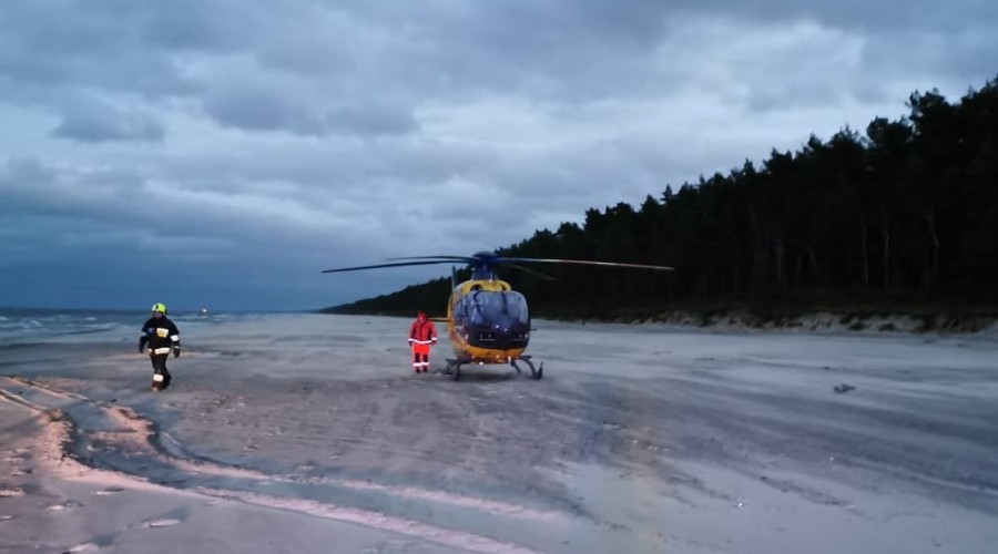 utonięcie nad morzem