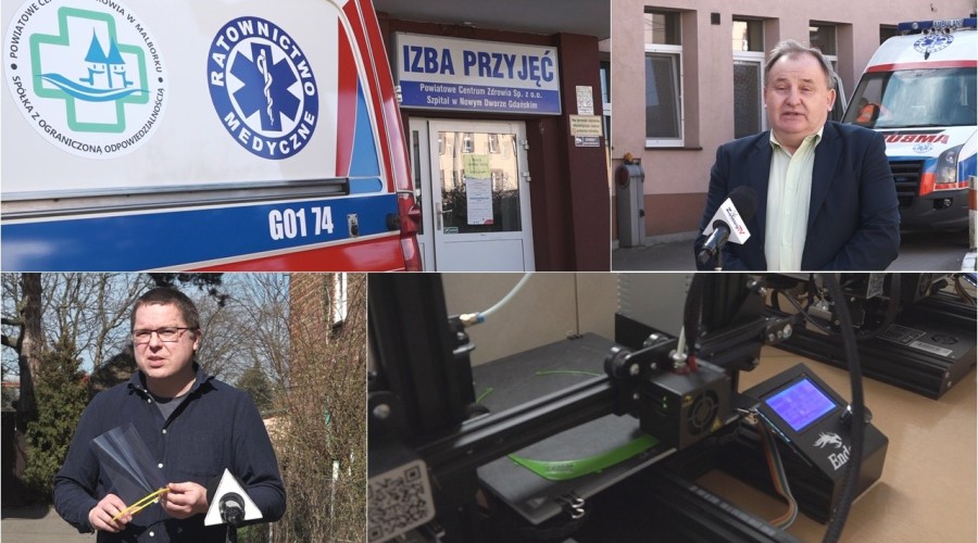 druk 3d szpital nowy dwór gd