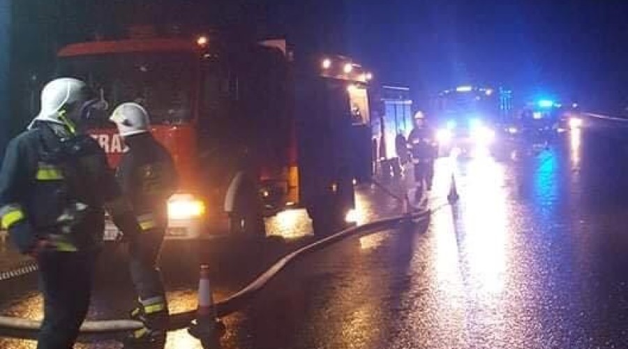 wypadek-s7-spalona-ciężarówka-1