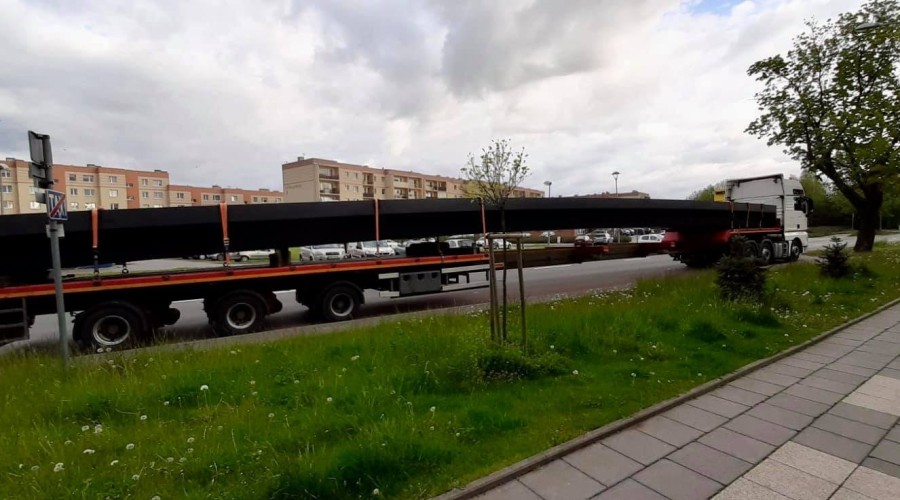 Nowy Dwór Gdański. Nowa kładka nad Tugą (12)