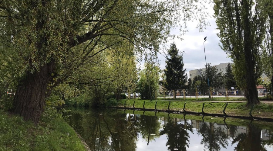 Nowy Dwór Gdański. Nowa kładka nad Tugą (23)