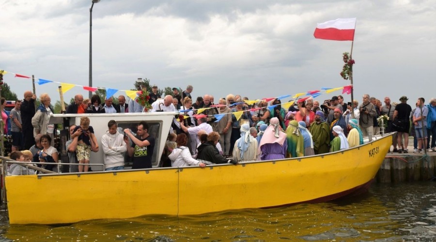 Dzień Rybaka. Święcenie łodzi. 2017 fot. Żuławy TV (19)