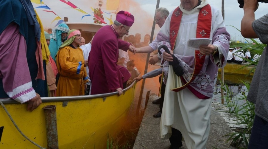 Dzień Rybaka. Święcenie łodzi. 2017 fot. Żuławy TV (39)