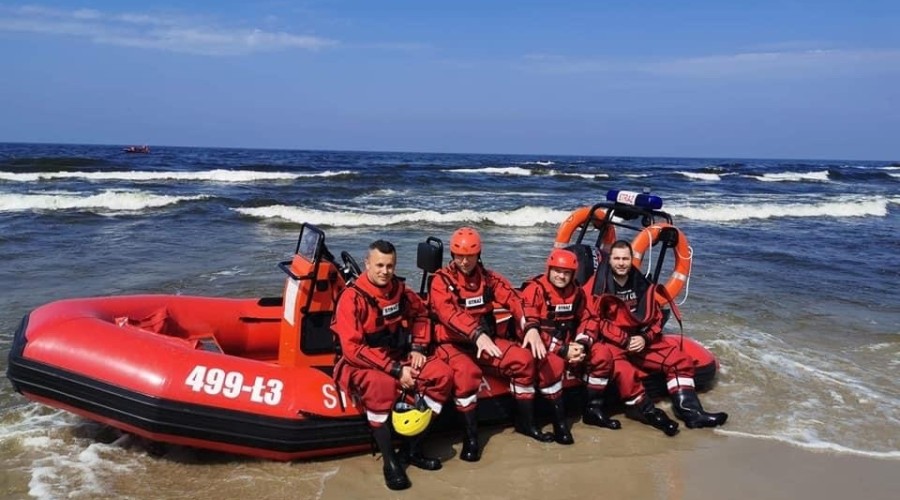 Akcja ratunkowa. Utonięcie Sztutowo