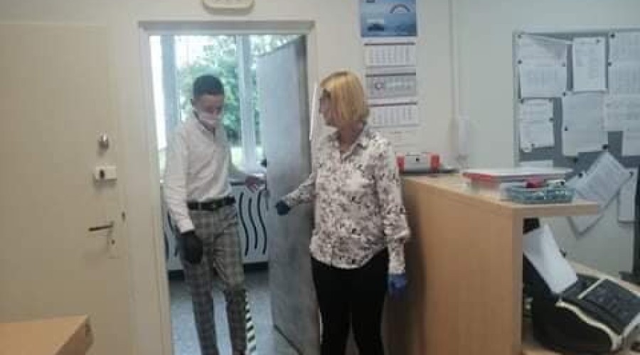 ośmioklasiści egzaminy 2020 Drewnica (11)