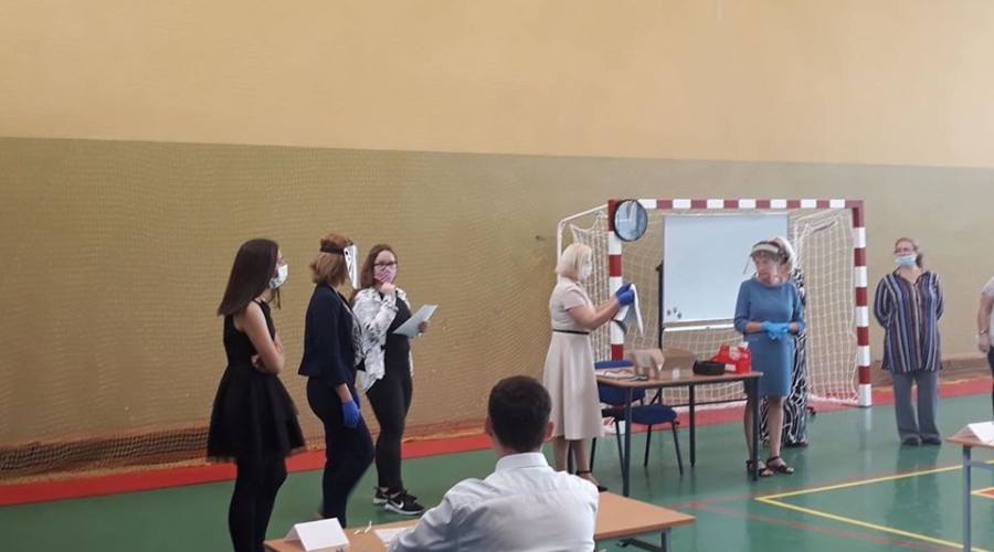 ośmioklasiści egzaminy 2020 Sztutowo (3)