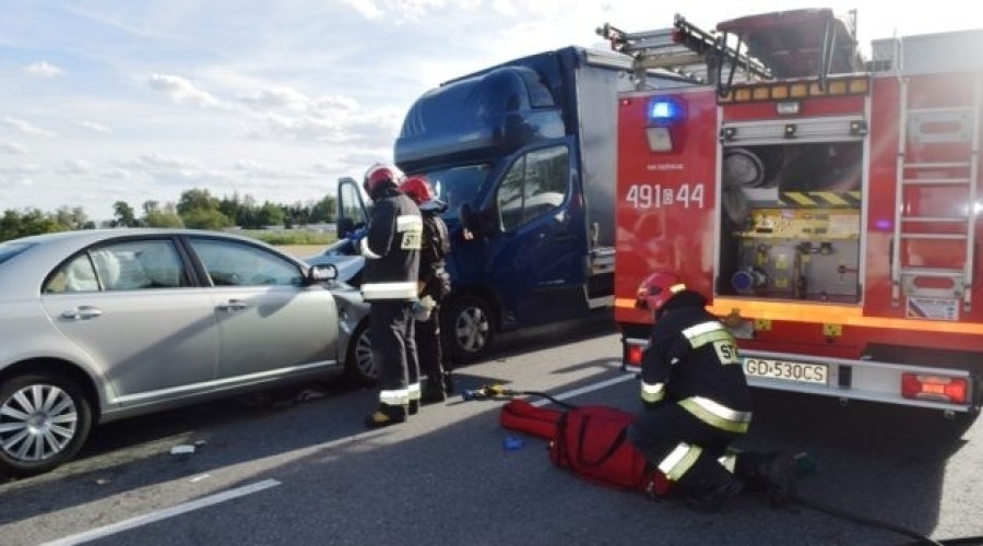 wypadek na siódemce (2)