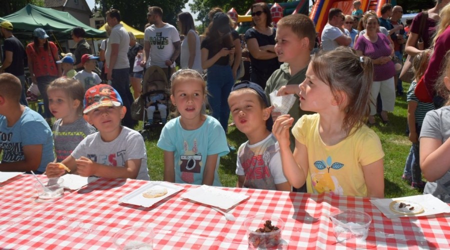 Wata cukrowa, zjeżdżalnie i nagrody. Dzień Dziecka i Piknik Rodzinny w Nowym Dworze Gd  (12)