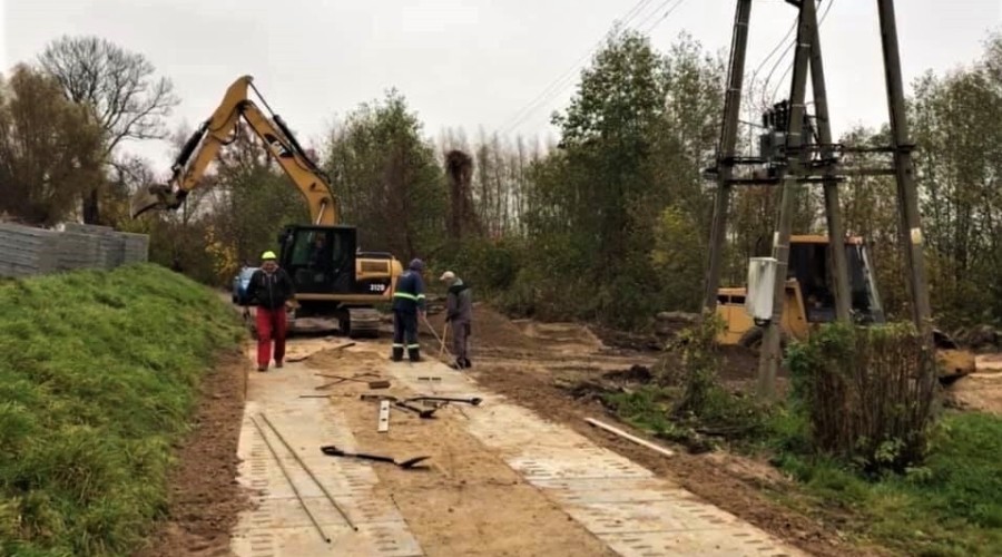 budowa scieżki rowerowej. Gmina Stegna (3)
