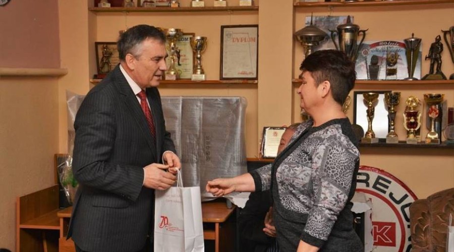 Nowy Dwór Gdański. Spotkanie z lokalnymi krwiodawcami (2)