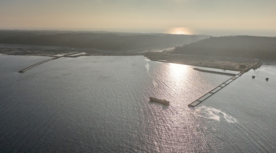 Przekop Mierzei Grudzień07