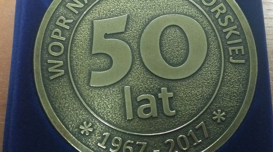 50-lecie WOPR na Ziemi Pomorskiej. Brązowy medal dla Wójt Ewy Dąbskiej  (3) — kopia