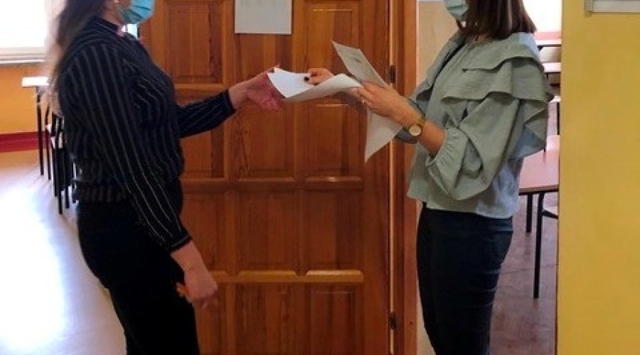 Egzaminy zawodowe w Zespole Szkół   (15)2