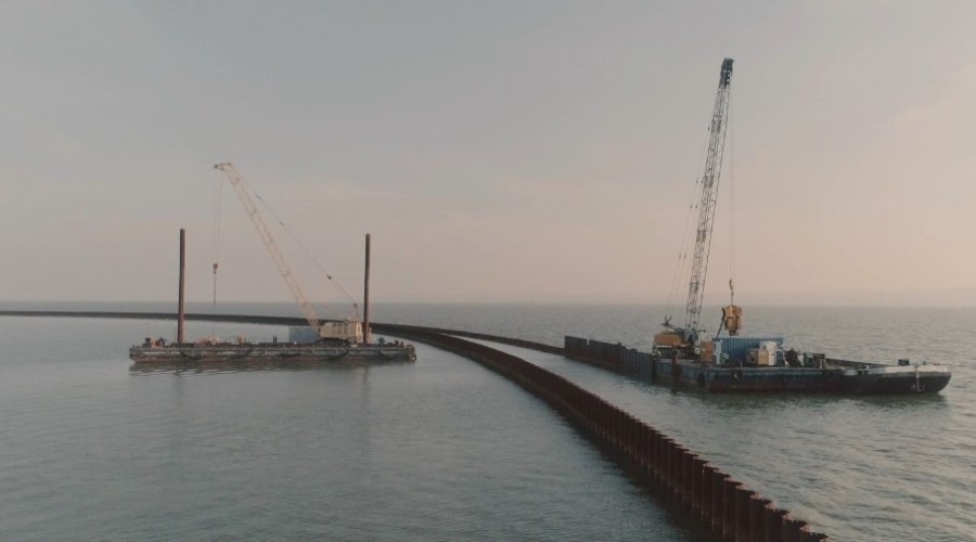 przekop mierzei styczeń 202102