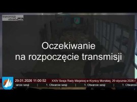 XXIV Sesja Rady Miejskiej w Krynicy Morskiej 29 stycznia 2026 r