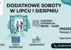 Centralny Wodociąg Żuławski wydłuża godziny obsługi w wakacje. Biuro będzie otwarte także w soboty