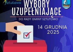 Informacja o wyborach uzupełniających do Rady Gminy Sztutowo