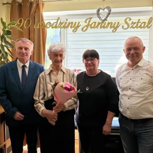 Nowy Dwór Gd. 90 lat życia pełnego oddania i miłości – wyjątkowy jubileusz pani Janiny Sztal