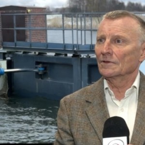 Aktualna sytuacja hydrologiczna na Żuławach. Kulminacja sztormu pod stałą kontrolą służb