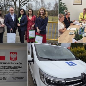 Nowy pojazd z dofinansowaniem PFRON dla Środowiskowego Domu Samopomocy w Wiercinach