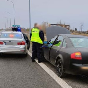 22-letni kierowca audi z rekordowym mandatem. 31 tys. zł i 210 punktów karnych po brawurowej ucieczce