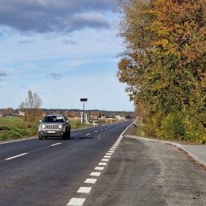 Modernizacja drogi wojewódzkiej nr 502 zakończona! Nowa jakość podróży do Stegny