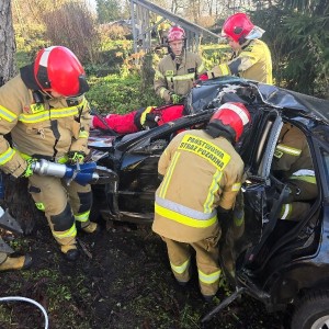 Tragiczny wypadek w Gniazdowie – nie żyje 75-letni kierowca