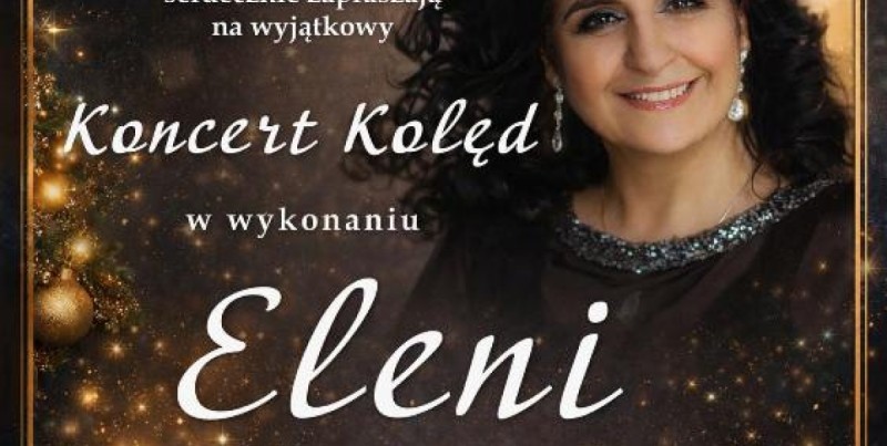Koncert kolęd Eleni w Nowym Dworze Gdańskim.