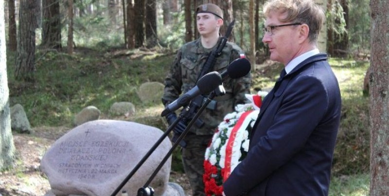 86. rocznica egzekucji działaczy Polonii Gdańskiej w Muzeum Stutthof. Hołd dla ofiar niemieckich zbrodni
