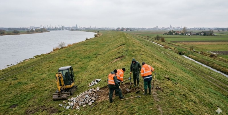 Żuławy potrzebują miliardów. Jedno przerwanie wału może zalać region aż po Gdańsk