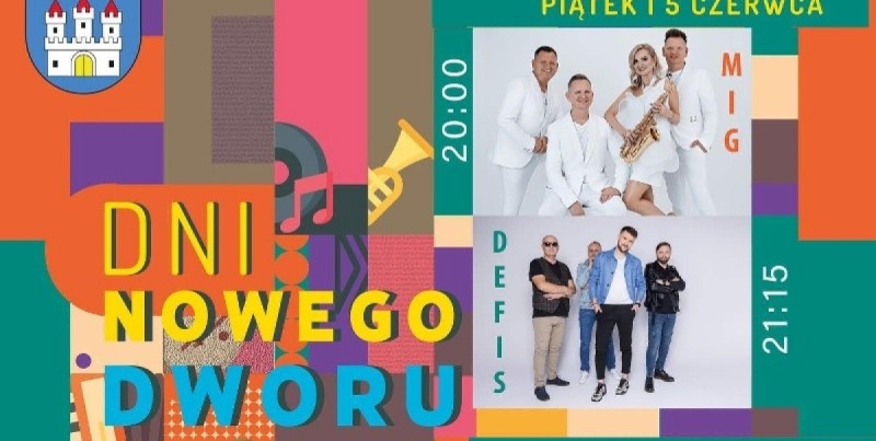 MIG i DEFIS gwiazdami pierwszego dnia Dni Nowego Dworu Gdańskiego 2026. Będzie tanecznie i energetycznie