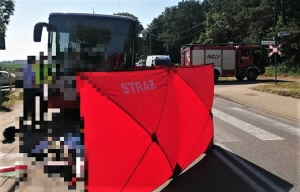 Wypadek śmiertelny w sztutowie