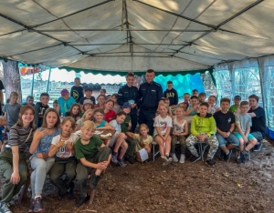 Bezpieczne wakacje z policjantami.