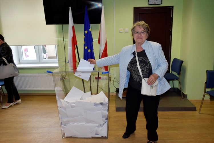 Wybory do europarlamentu 2019. Mieszkańcy Powiatu Nowodworskiego głosowali.