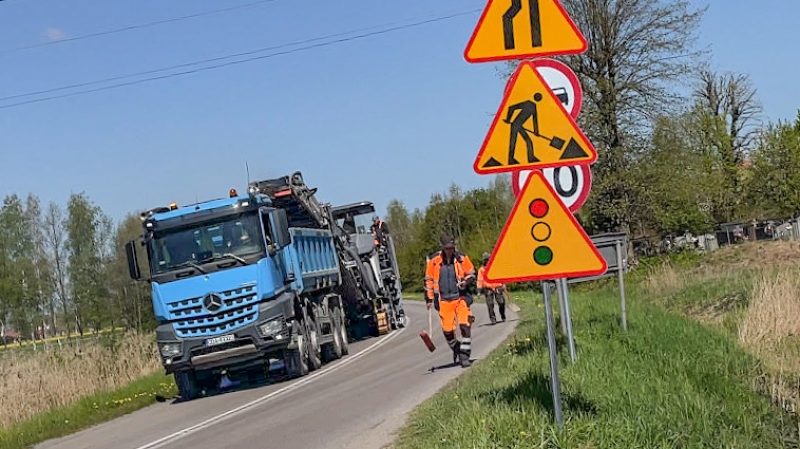 Prowadzone prace remontowe na drodze nr 502 w Tujsku - Jakie utrudnienia dla kierowców?