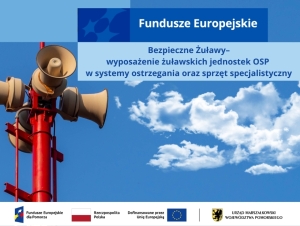 „Bezpieczne Żuławy”. Nowe syreny alarmowe i sprzęt dla jednostek OSP w regionie