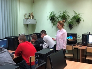 Udział uczniów zespołu szkół w 46 edycji olimpiady wiedzy technicznej.