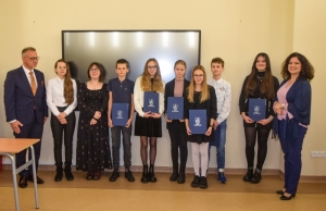 Silna reprezentacja Szkoły w Sztutowie i Gminy Sztutowo na inauguracji projektu "Zdolni z Pomorza".