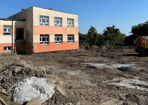 Trwa budowa hali sportowej przy Szkoła Podstawowa nr 2 w Nowym Dworze Gdańskim.